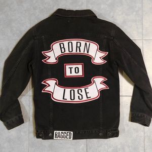 THE RAGGED PRIEST DENIM JACKET WITH PATCHES